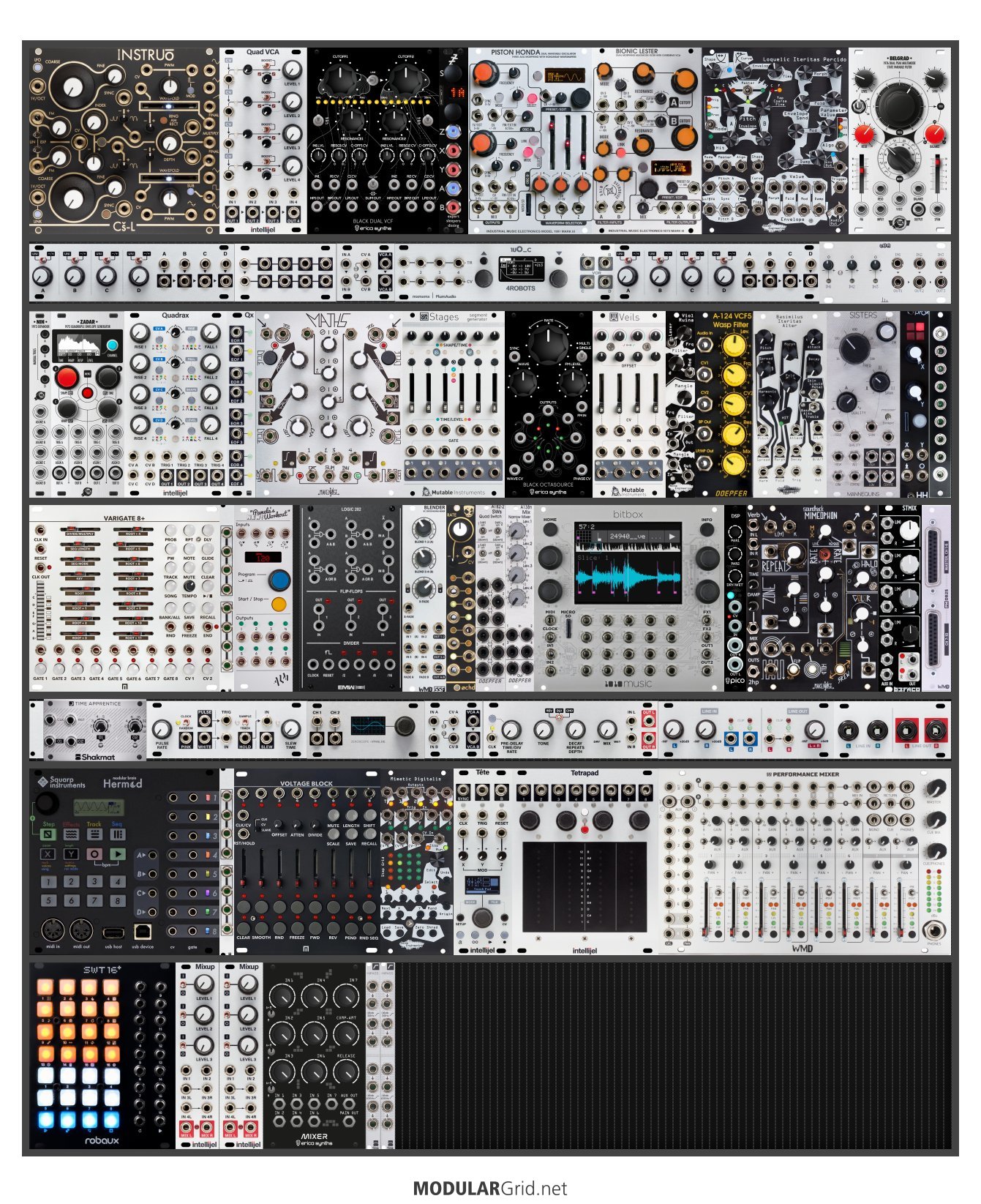 ModularGrid Rack