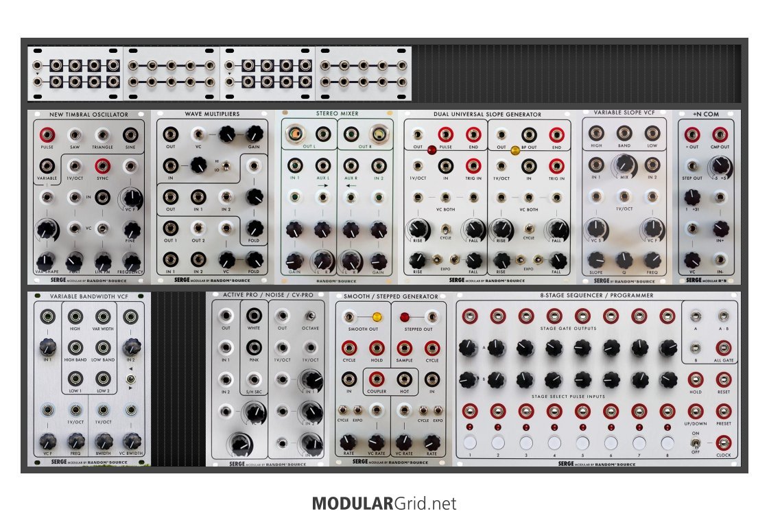 U Serge Eurorack Modular System From Icelaender On Modulargrid