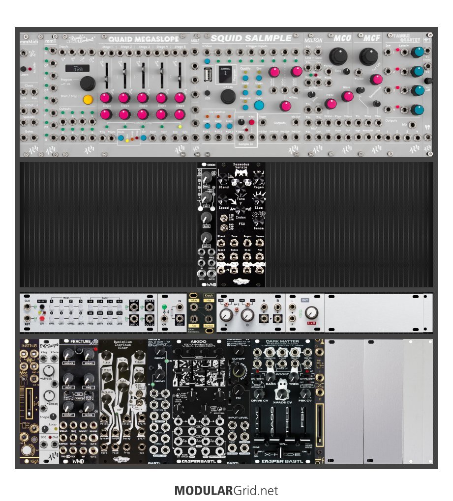 Skiff Bia Fracture Copy Eurorack Modular System From Similitudo