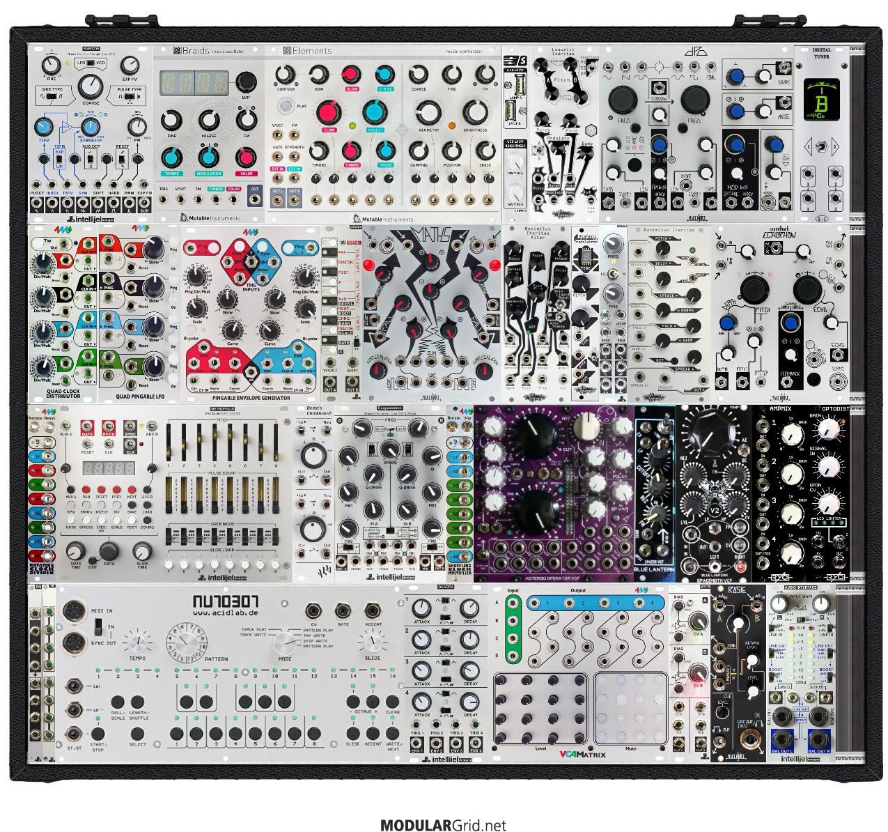 モジュラーシンセ intellijel Metropolis+spbgp44.ru