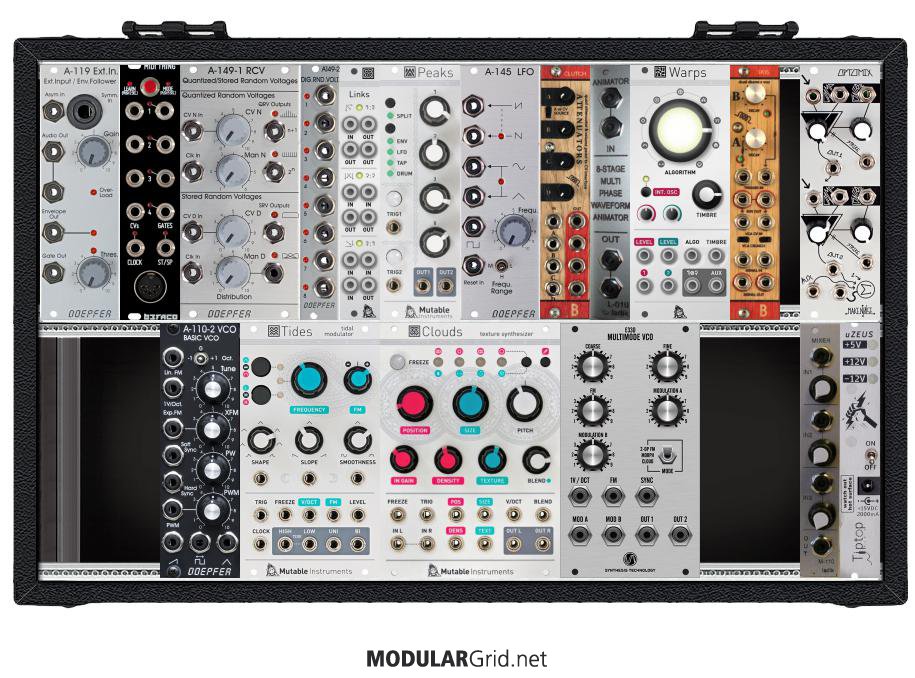 My starter Eurorack 6U 84HP r/modular