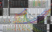 New OK poly4*(2VCO-2VCA-SUM-VCF-VCA)-SUM-HPF-LPF--&gt; (No LFO/ENV liberi)