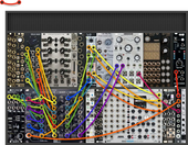 Template 1 [OSC(Low), 4 Samples, Feedback Distortion, Low Freq. Modulation]