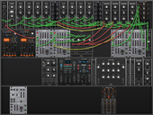 1st Massive Patch 46 cables-8 stacked