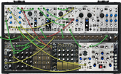 New Gods of Prudence (through clocked MF-104 50% mix and Big Sky Reverse Mode) (Rene actual tuning from bottom left to right: G, D, D, A, F, A, F, D, F, A, C, D, D, G, A, F)