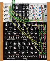Hats/Kick/Melody/Bass setup (Assigns= top:2, bottom:4)