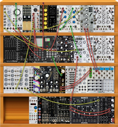 magic hour Apr 18 2021 | minilogue to Matrix in 4, TD-3 to Warps in 2, mBase r19, Tanzmaus to Mixer 2,3