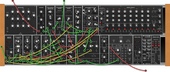 LFO wobbled Pulse and Saw on Behringer System 55