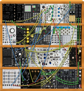 CA4LA REEL_1 | Varigate4+ 4-4(Manual), Octa Que L to Ears L, OB-6 to Pico R, Minilogue to Pico LL