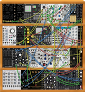 Project 220418 DnB | Octa Que LR to Ears LR, Minilogue(bank181) to Pico input L1, Model D to Pico input L2, OB6(bank155) to Pico input R, mBase r26, TR8S(115)