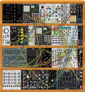Nelko Melt | Matrix 1-1, SY05 A, TR8S Disco, Octa Que R and L to Ears LR, Mbase r26, OB-6 Bank 022 to Pico 2 LR, Minilogue Die 4 U, to Pico 1 L, Model D to Pico 1 R 