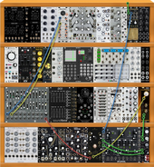 Kamikai | Theme Mapping | mbase r28, OB6 004, Trap Snare 808HH Arp&gt;mixer ch2