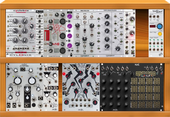 My bleached Eurorack