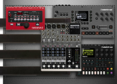 synth pedalboard