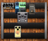 My pensile Pedalboard