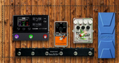 My crazy Pedalboard