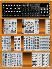 My walnut Eurorack 3 Rows