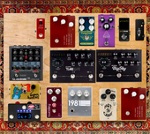 My makeshift Pedalboard