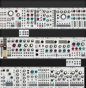 *Intellijel 104hp 4U x3 - Mutable System (current)