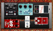 My cursive Pedalboard