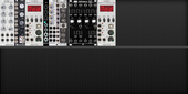 My beveled Eurorack