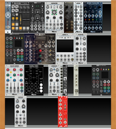 My flooded Eurorack