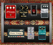 Bass pedalboard