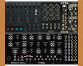 My unskinned Eurorack