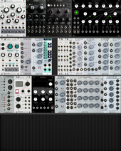 My walnut Eurorack 3 Rows (copy)