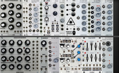 My beaded Eurorack