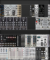 Intellijel 7u 104HP (x2) Gig Skiff