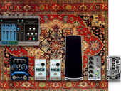 My flowered Pedalboard