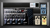 My upstairs Pedalboard