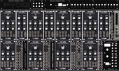 AJH 7U 4-voice 3-VCO