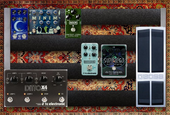 My lustrous Pedalboard