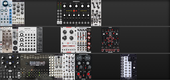 My cornered Eurorack