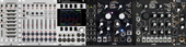 Make Noise Black Rack 1u