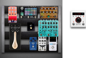 My bluest Pedalboard