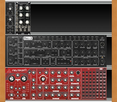 My bedded Eurorack