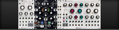 My glowing Eurorack