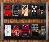 My actual Pedalboard