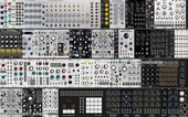 My sunburnt Eurorack