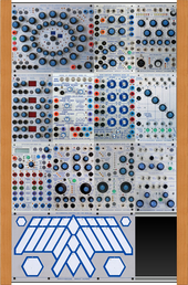My 3 row Buchla PLAN b