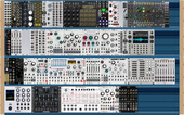 My sixteen Eurorack full
