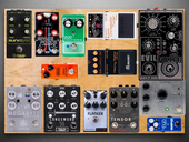 My flowered Pedalboard