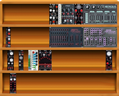 david’s Eurorack collection built + unbuilt