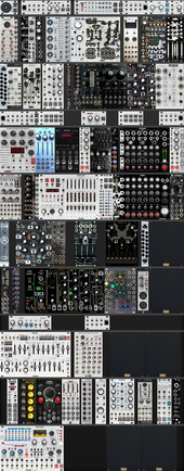 Testing Intellijel 104 Stealth all in one with Hexmix