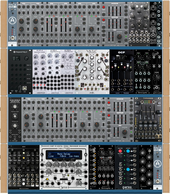 Rackbrute 12u Roland Sys100m+7HP=TripleWave Folder