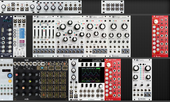 My jewelled Eurorack