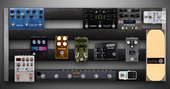My aslant Pedalboard